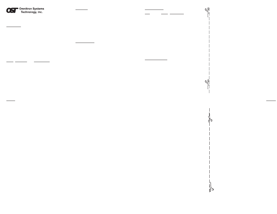 Omnitron Systems Technology FlexCeiver 10FL User Manual | 1 page