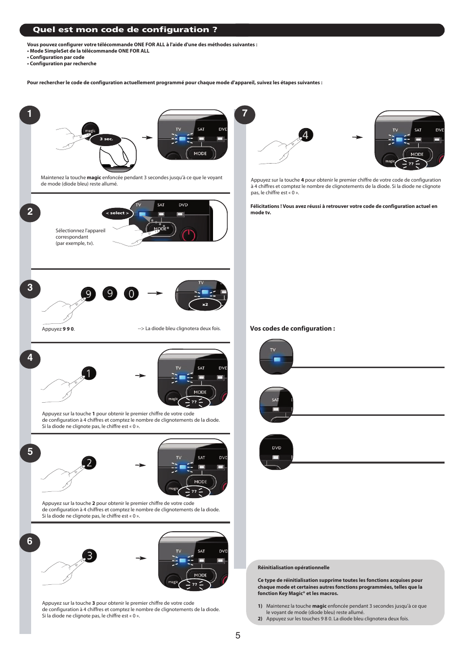 One for All URC-7130 Essence 3 User Manual | Page 108 / 193