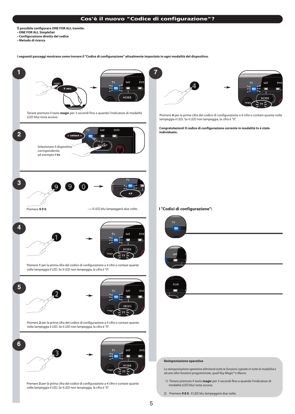 One for All URC-7130 Essence 3 User Manual | Page 118 / 193