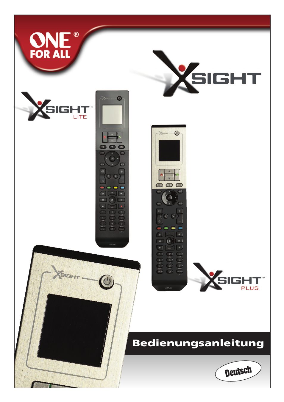 One for All URC 8620 Xsight Plus User Manual | Page 19 / 290