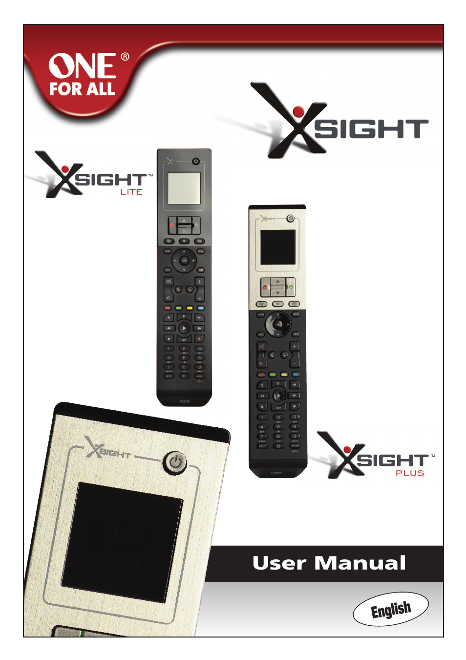 One for All URC 8620 Xsight Plus User Manual | Page 2 / 290