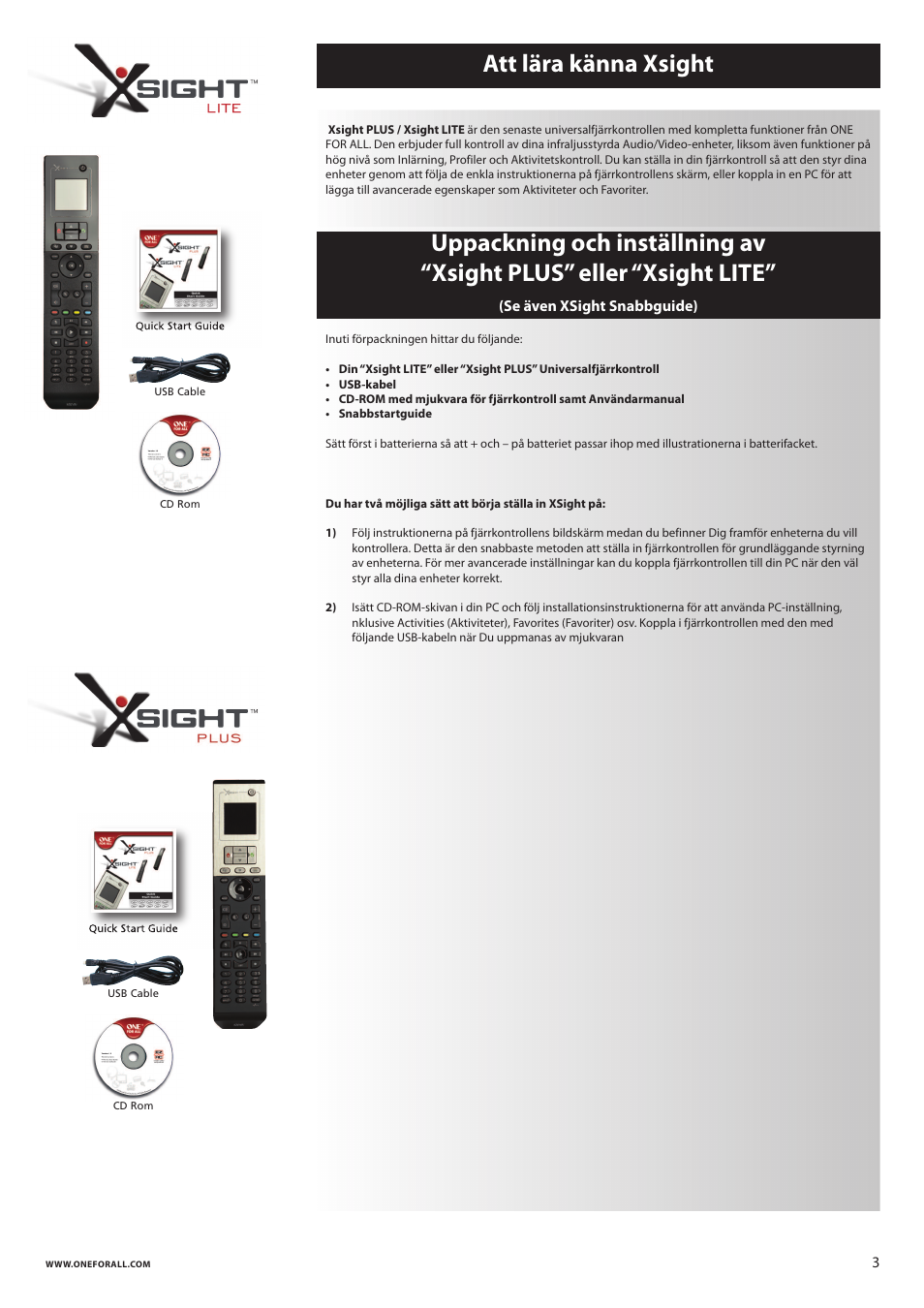 One for All URC 8620 Xsight Plus User Manual | Page 208 / 290