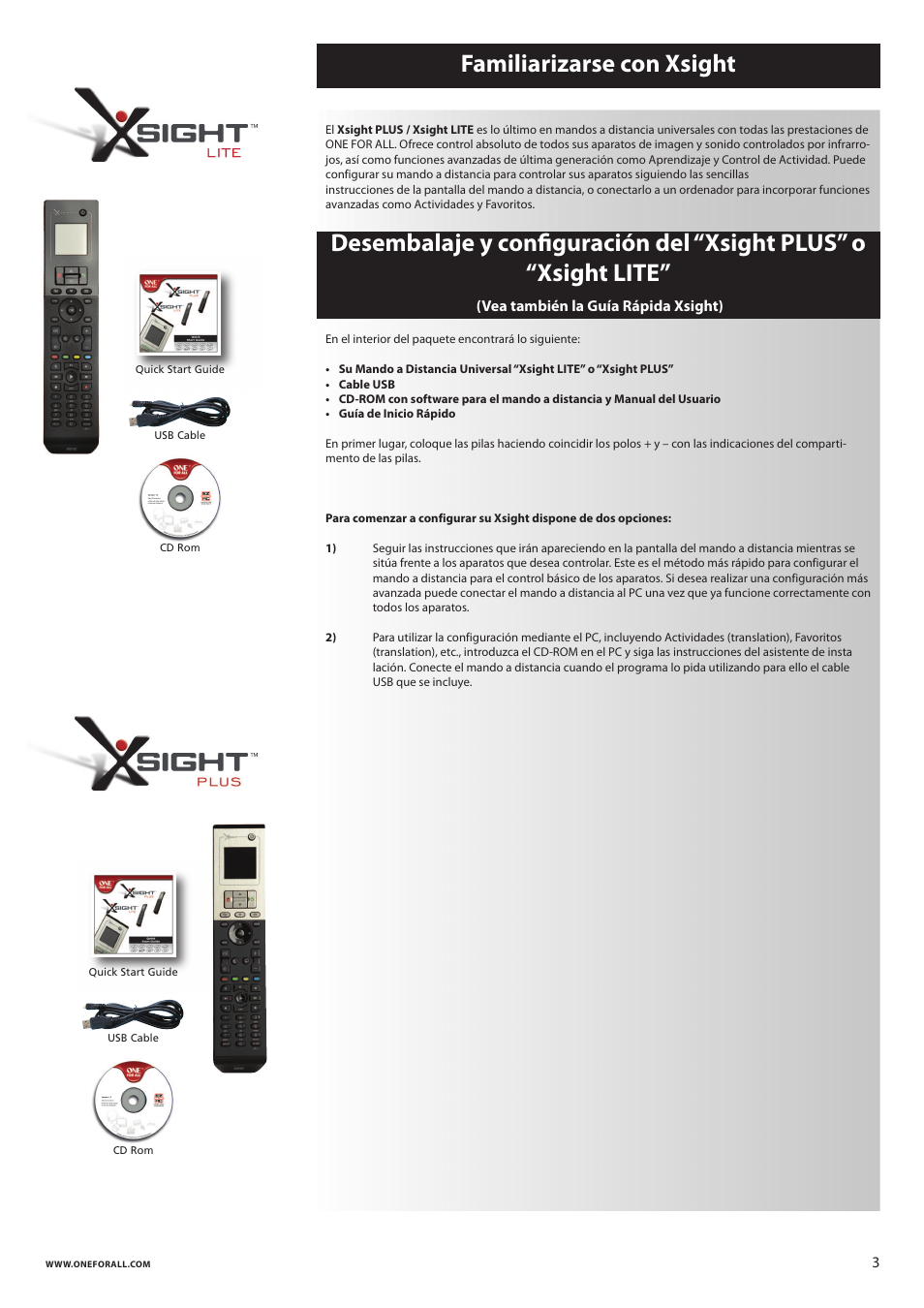 One for All URC 8620 Xsight Plus User Manual | Page 55 / 290