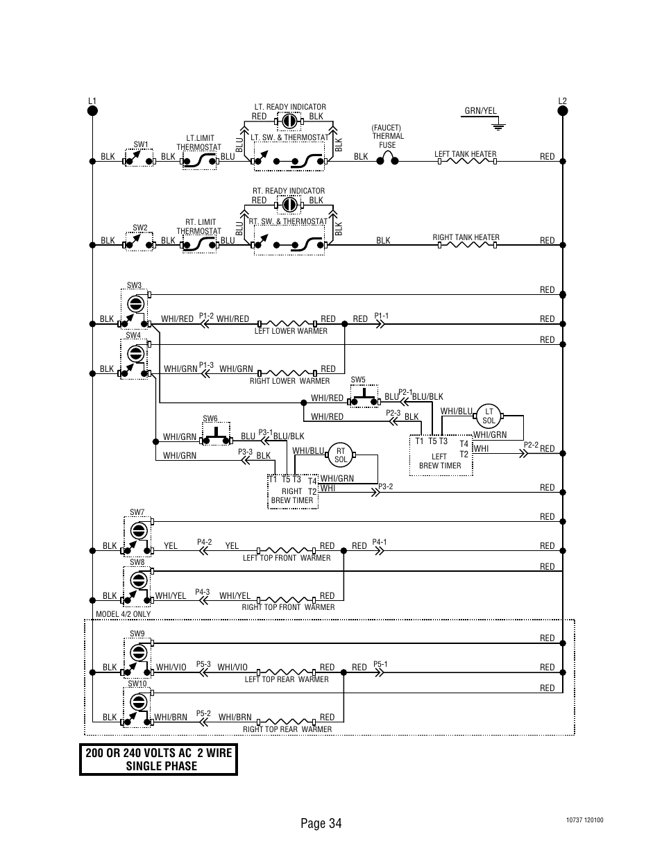 Page 34 | Bunn CWTF TWIN-APS User Manual | Page 34 / 34