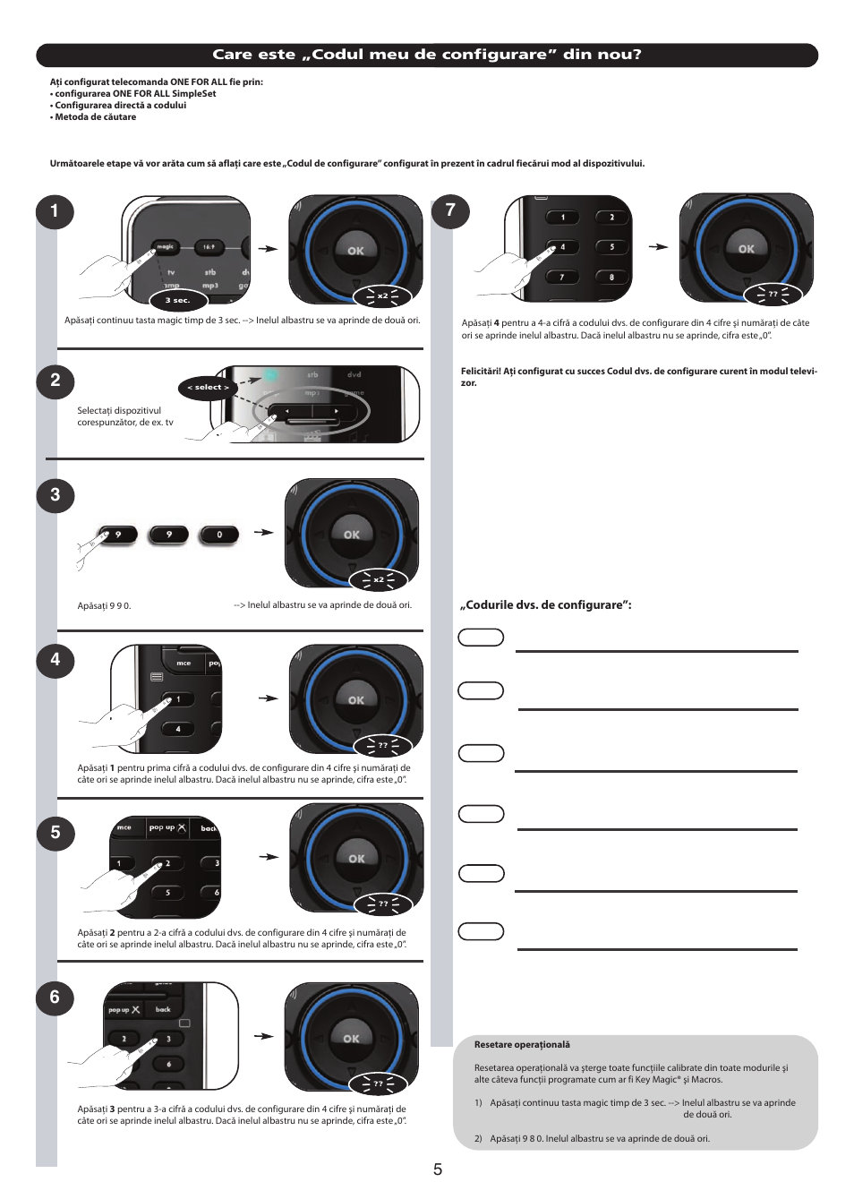 One for All URC 7960 Smart Control User Manual | Page 101 / 106