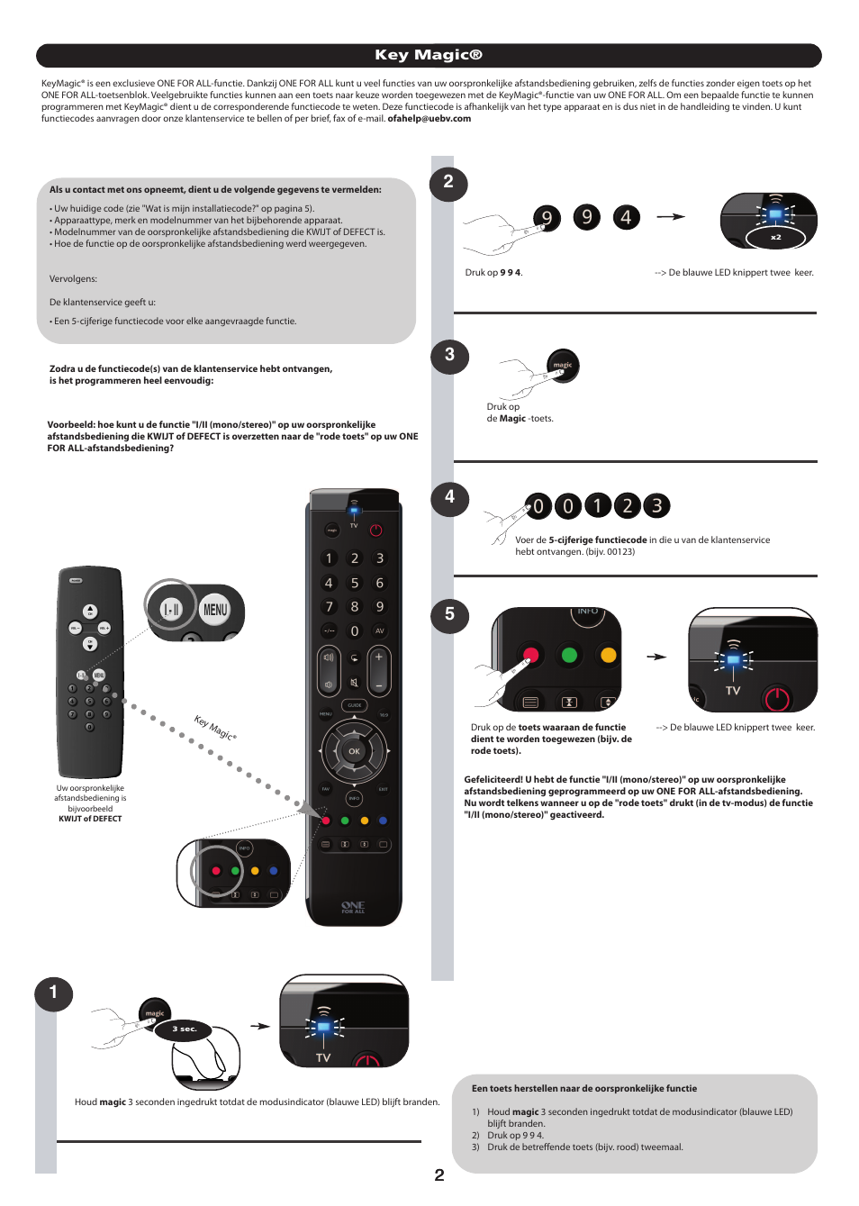 One for All URC 7110 Essence TV User Manual | Page 92 / 146