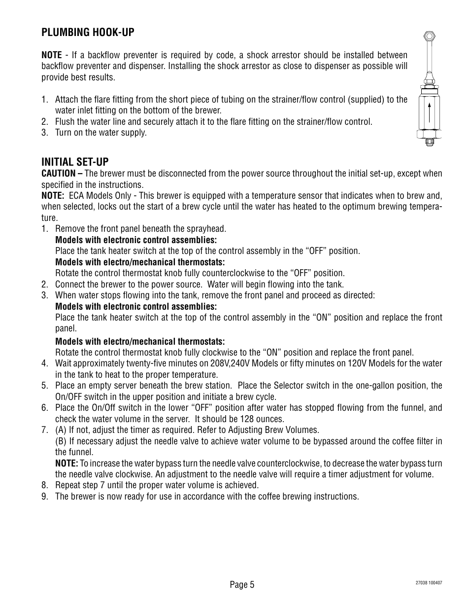 Bunn -Omatic 270380000H User Manual | Page 5 / 7