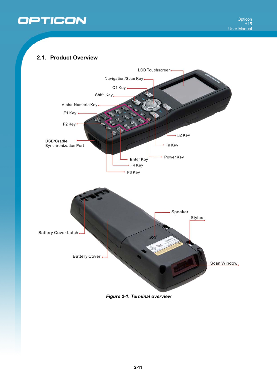 Opticon H15 User Manual User Manual | Page 18 / 101