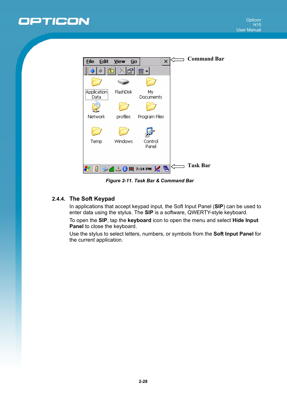 Opticon H15 User Manual User Manual | Page 35 / 101