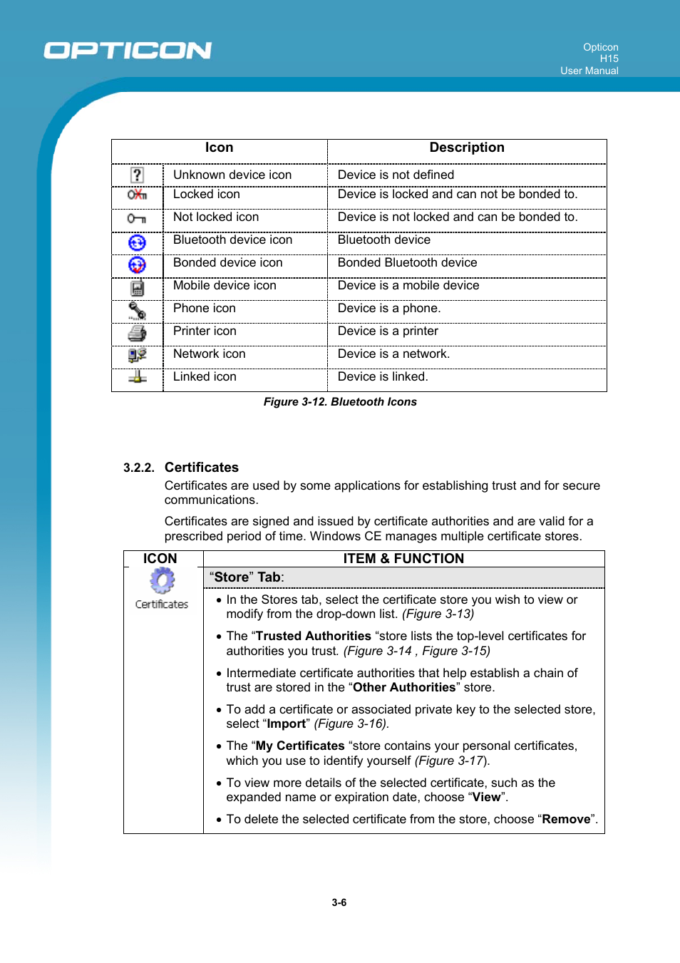 Opticon H15 User Manual User Manual | Page 51 / 101