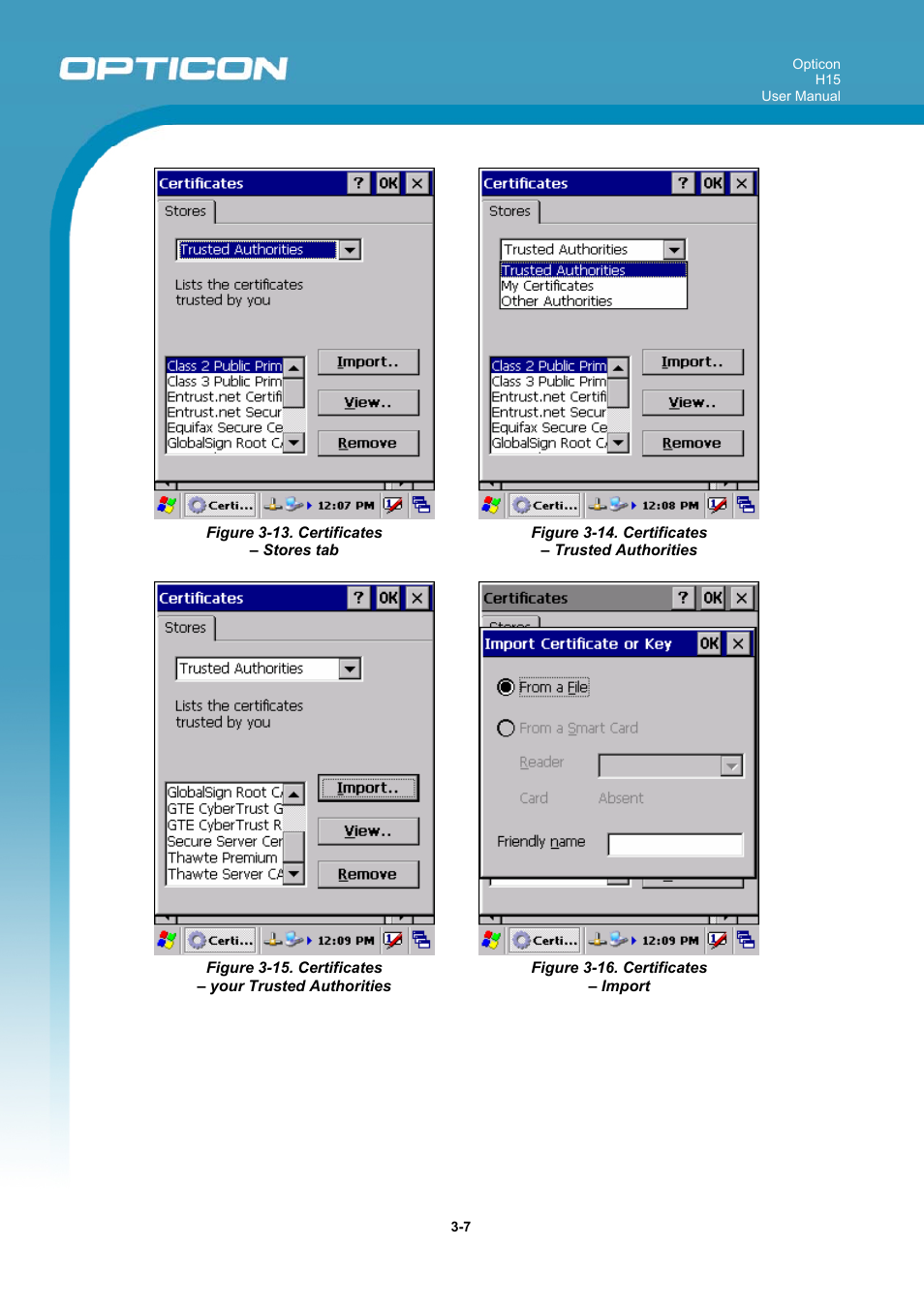 Opticon H15 User Manual User Manual | Page 52 / 101