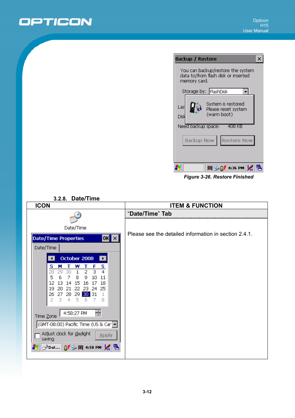 Opticon H15 User Manual User Manual | Page 57 / 101