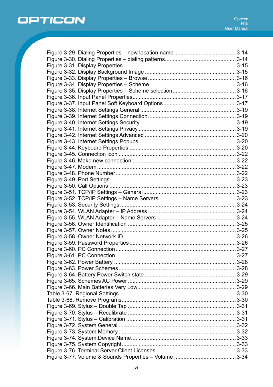 Opticon H15 User Manual User Manual | Page 6 / 101