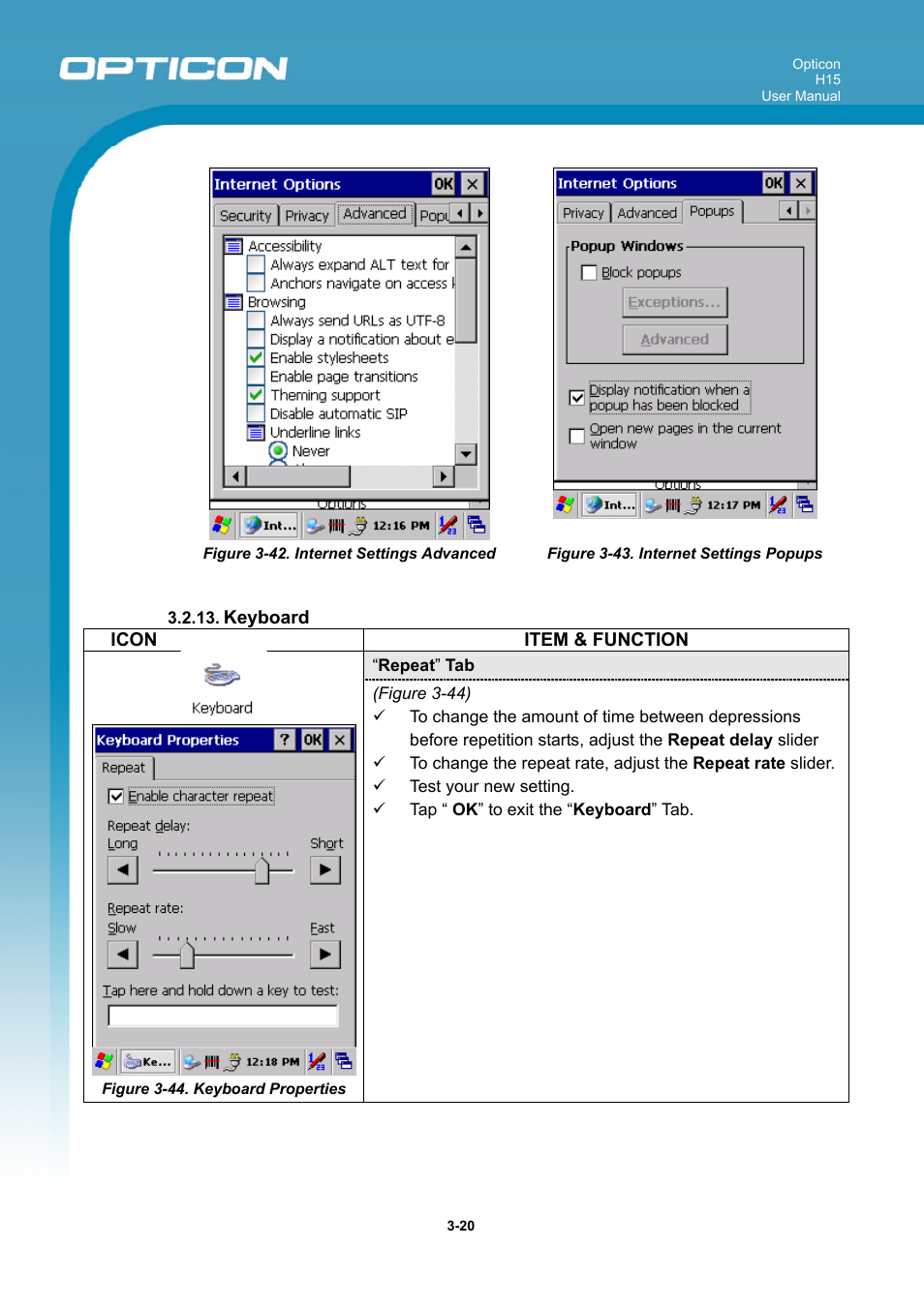 Opticon H15 User Manual User Manual | Page 65 / 101