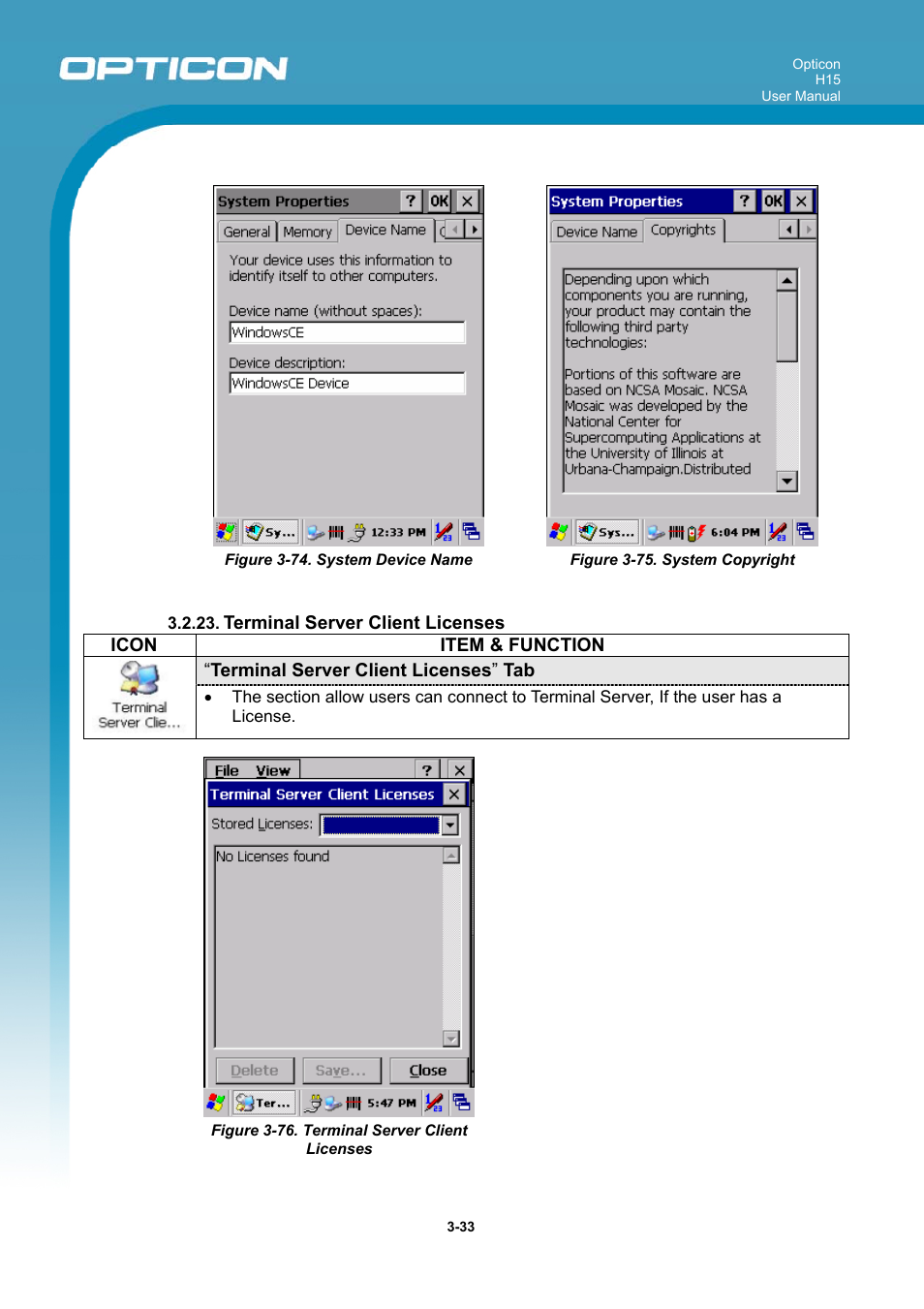 Opticon H15 User Manual User Manual | Page 78 / 101