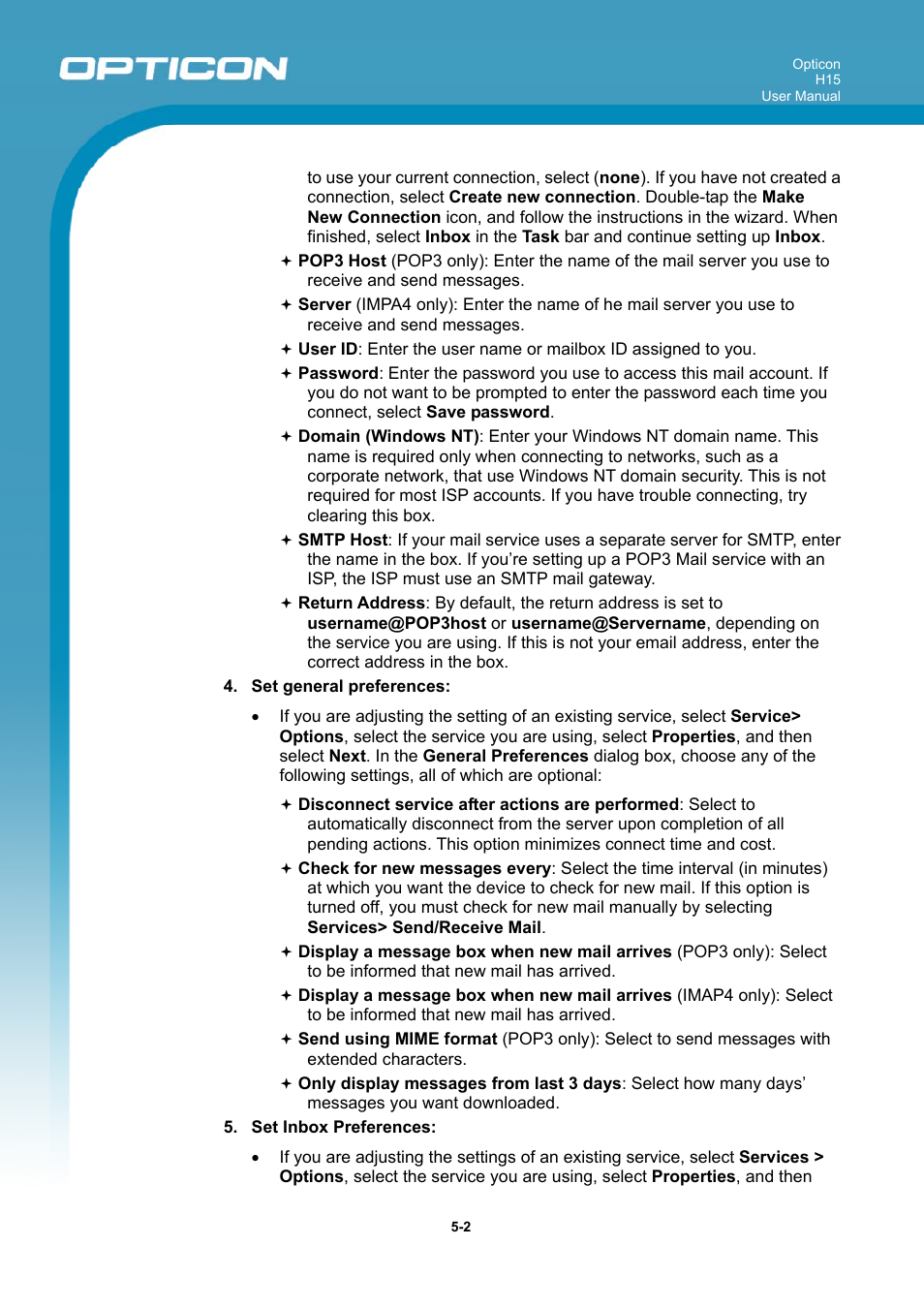 Opticon H15 User Manual User Manual | Page 85 / 101