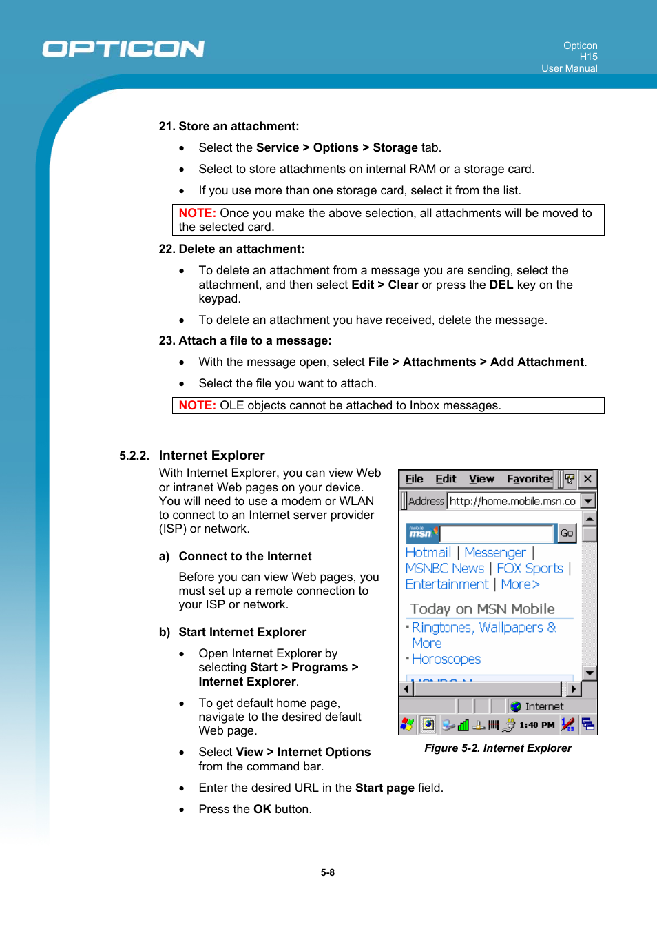 Opticon H15 User Manual User Manual | Page 91 / 101