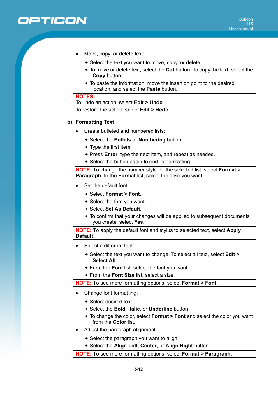 Opticon H15 User Manual User Manual | Page 95 / 101