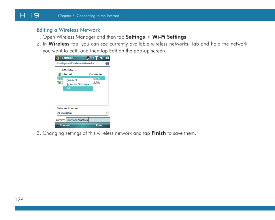 Opticon H19А User Manual | Page 126 / 192