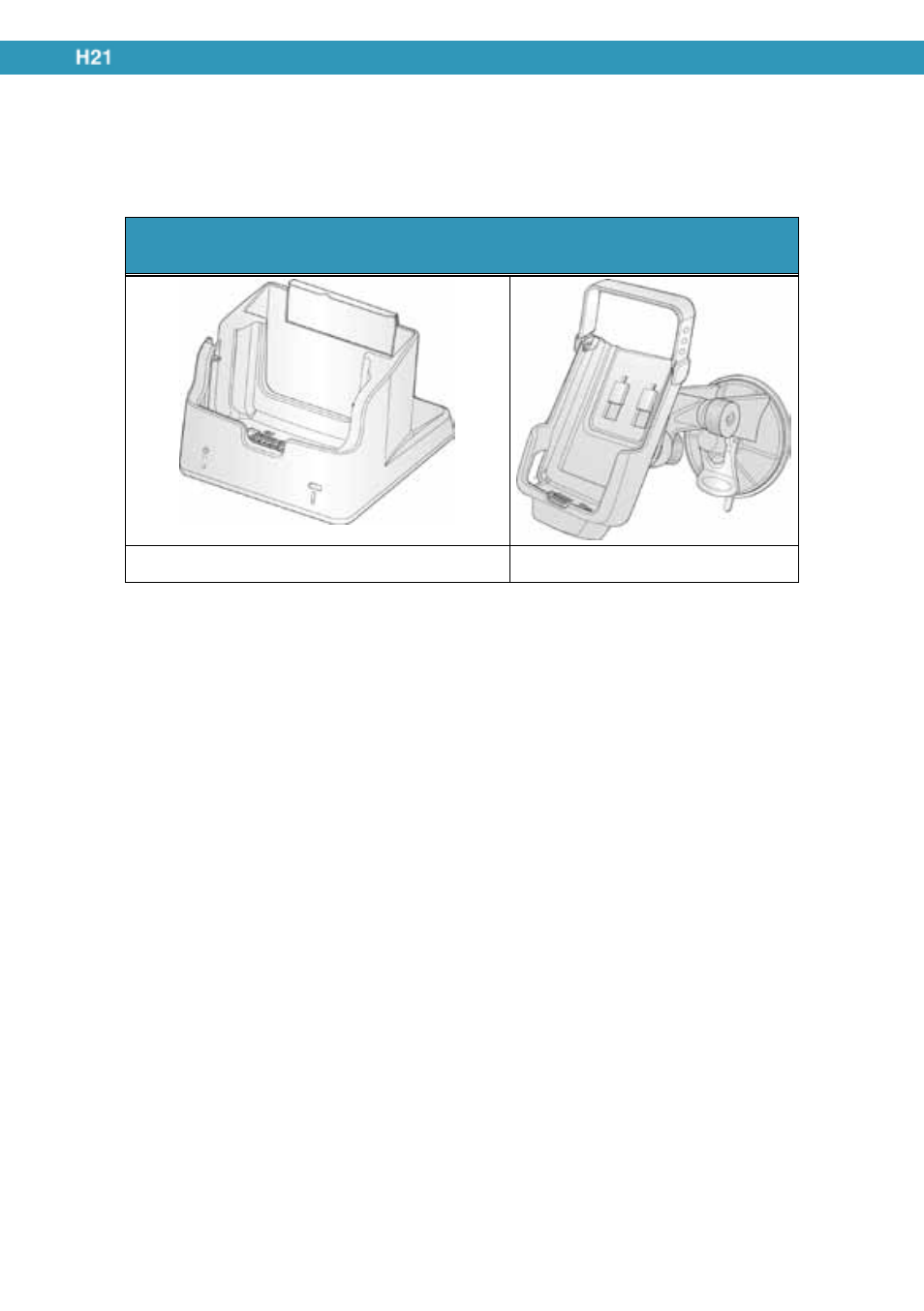 Accessories list | Opticon H21 User Manual | Page 18 / 103