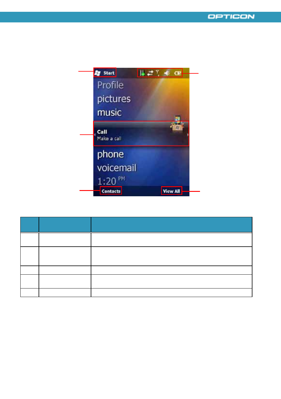Today screen | Opticon H21 User Manual | Page 37 / 103