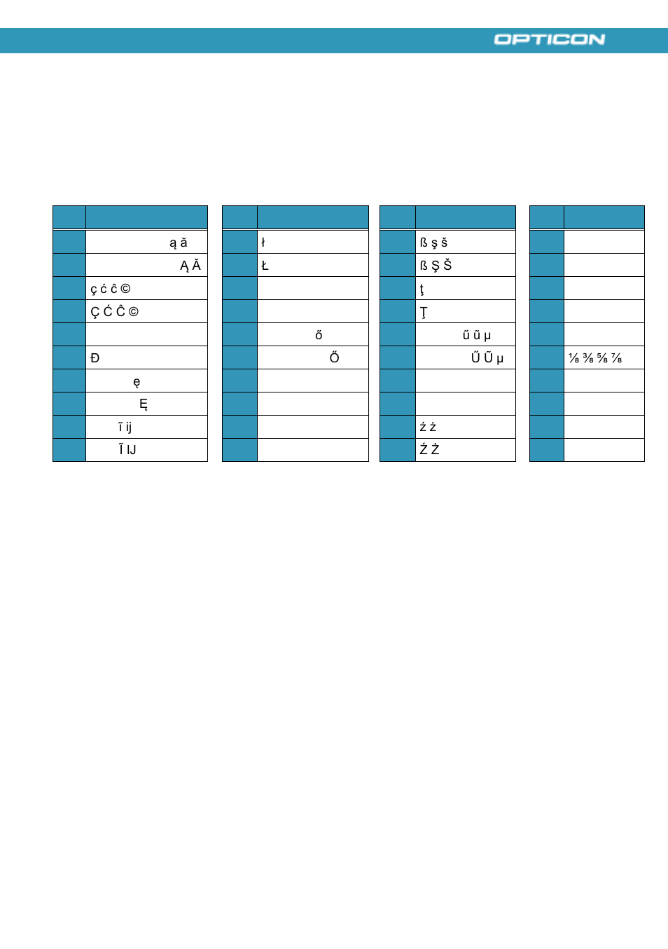 Opticon H21 User Manual | Page 43 / 103