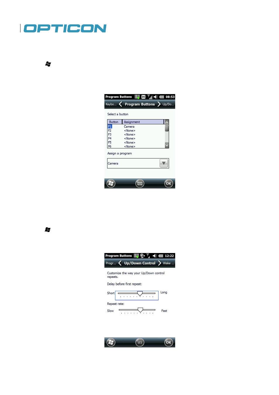 Opticon H22 User Manual | Page 32 / 110