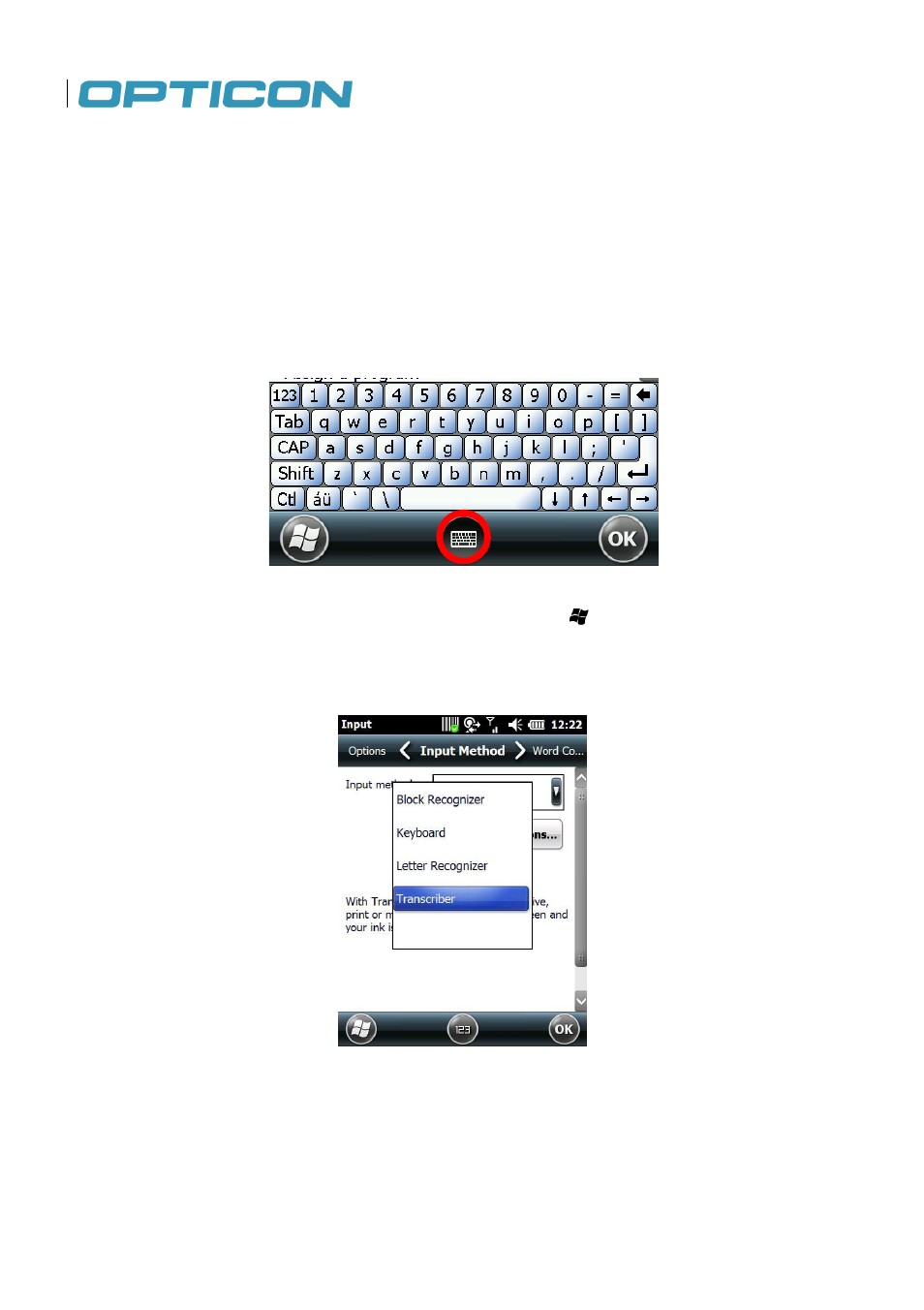 Opticon H22 User Manual | Page 42 / 110