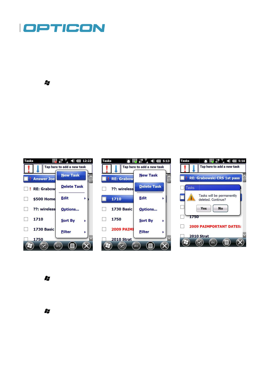 Opticon H22 User Manual | Page 50 / 110