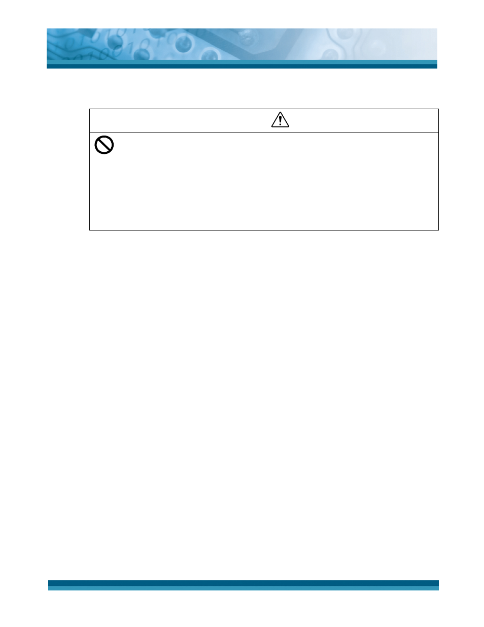 Warning | Opticon OPI 4002 User Manual | Page 7 / 26