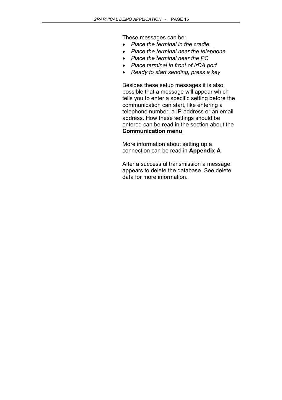Opticon OPL 9724 User Manual | Page 15 / 29