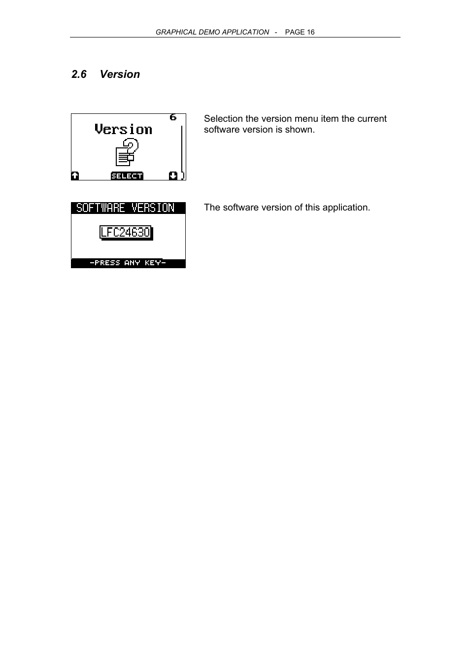 Version, 6 version | Opticon OPL 9724 User Manual | Page 16 / 29