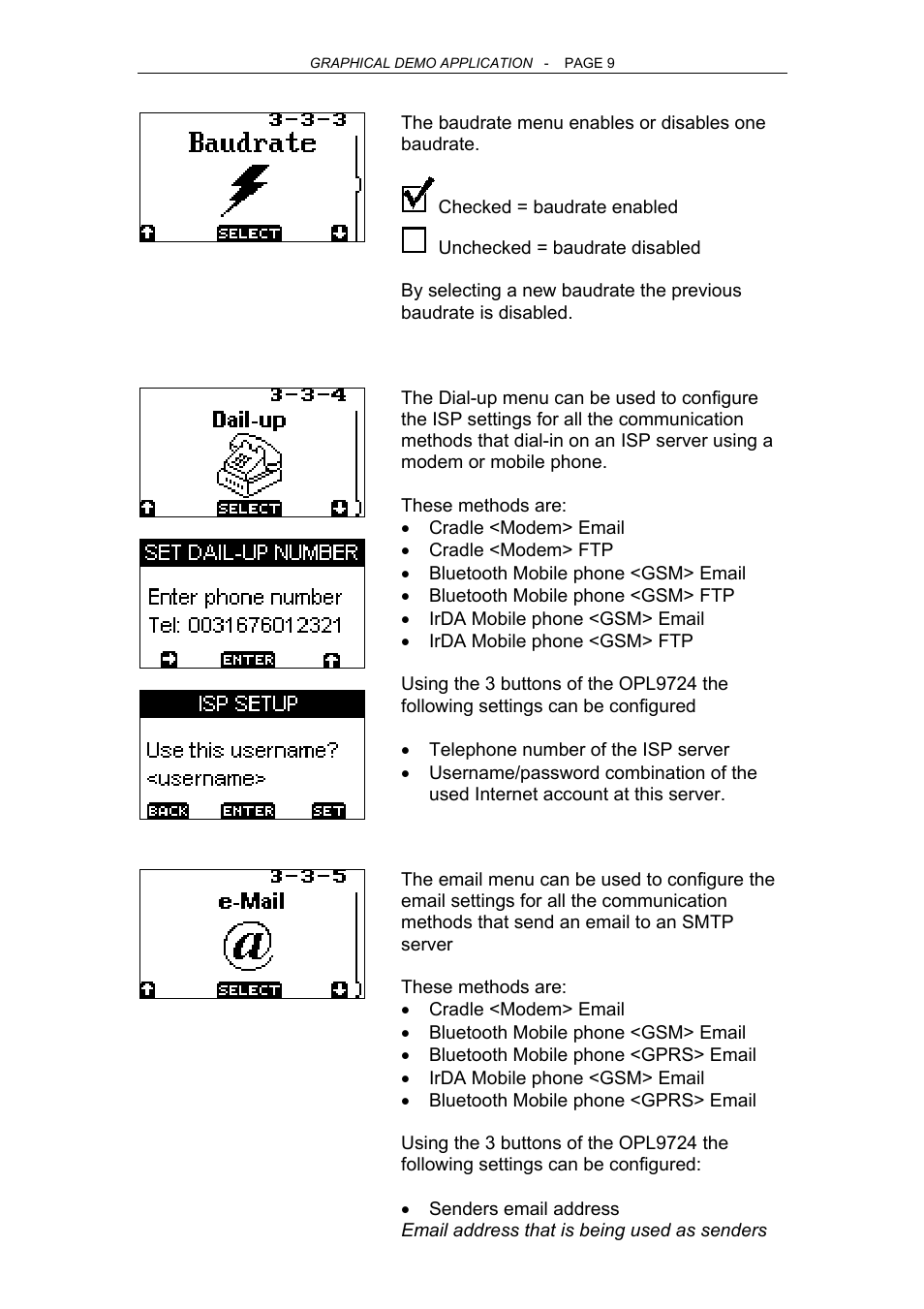 Opticon OPL 9724 User Manual | Page 9 / 29