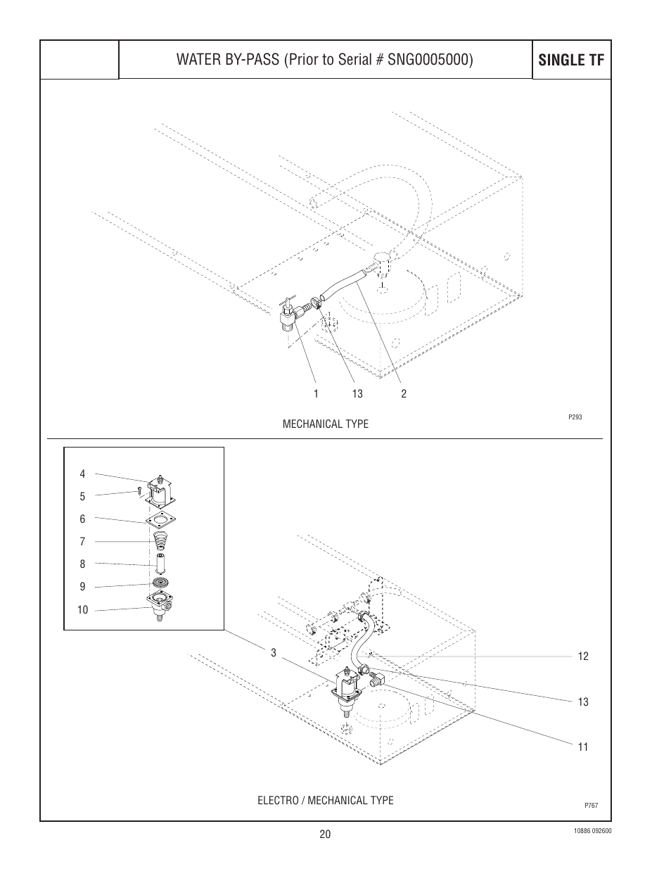 Bunn, Single tf | Bunn 1.5 GALLON User Manual | Page 20 / 35