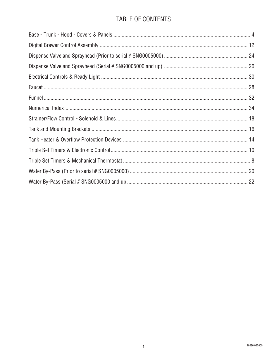 Bunn 1.5 GALLON User Manual | Page 3 / 35