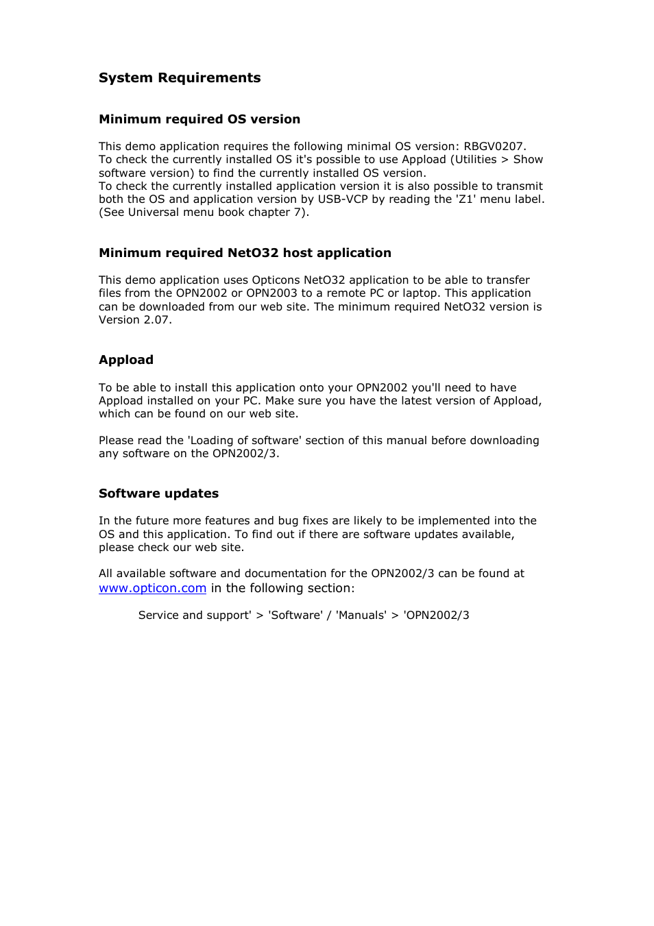 Opticon OPN 2002 v35412 Batch demo Quick Guide User Manual | Page 2 / 14