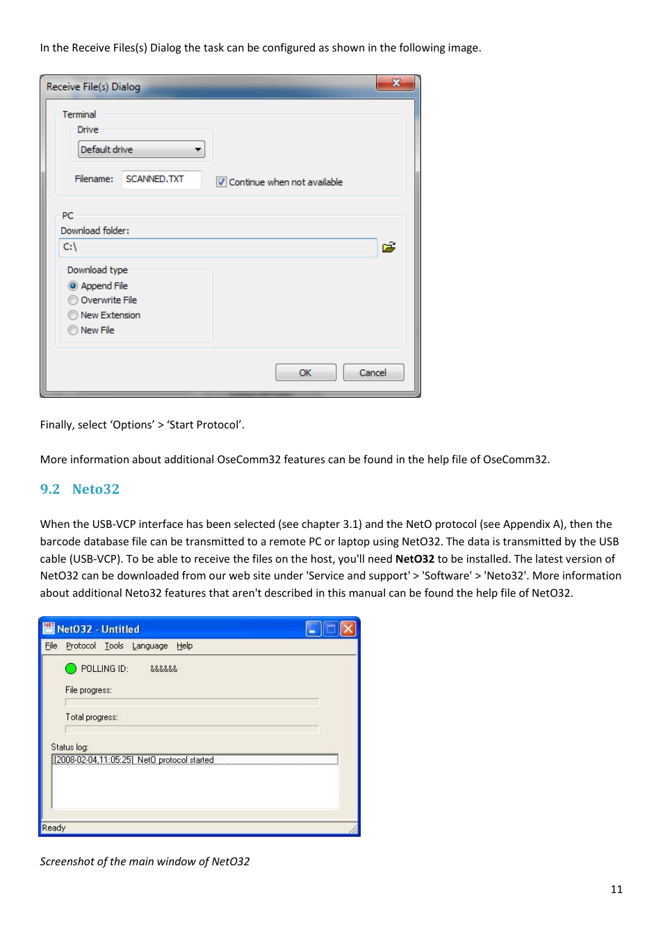 Neto32 | Opticon PX 20 v37938 Batch demo Quick Guide User Manual | Page 11 / 23