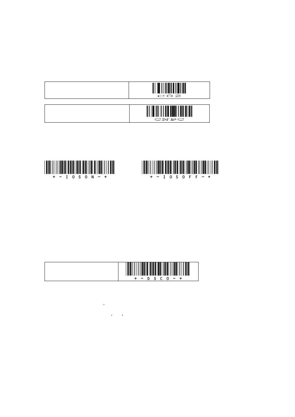 1 connecting your opr3301 to an iphone/ipad/ipod, Ioson-+_ _+-iosoff, Dsco | Opticon OPR 3301 User Manual User Manual | Page 7 / 24