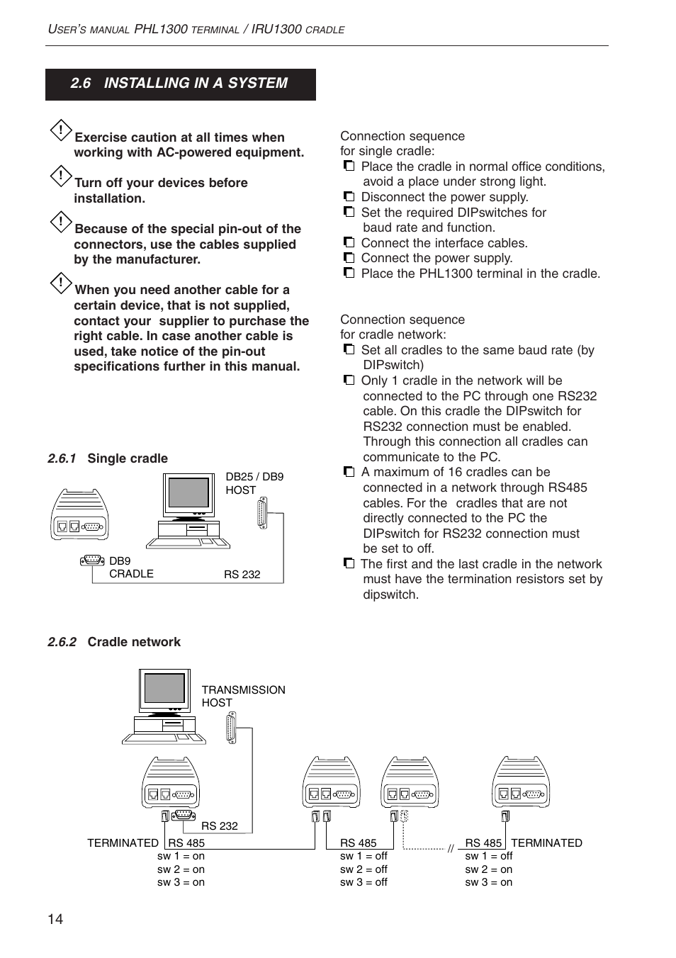 Opticon PHL 1300 User Manual | Page 14 / 24