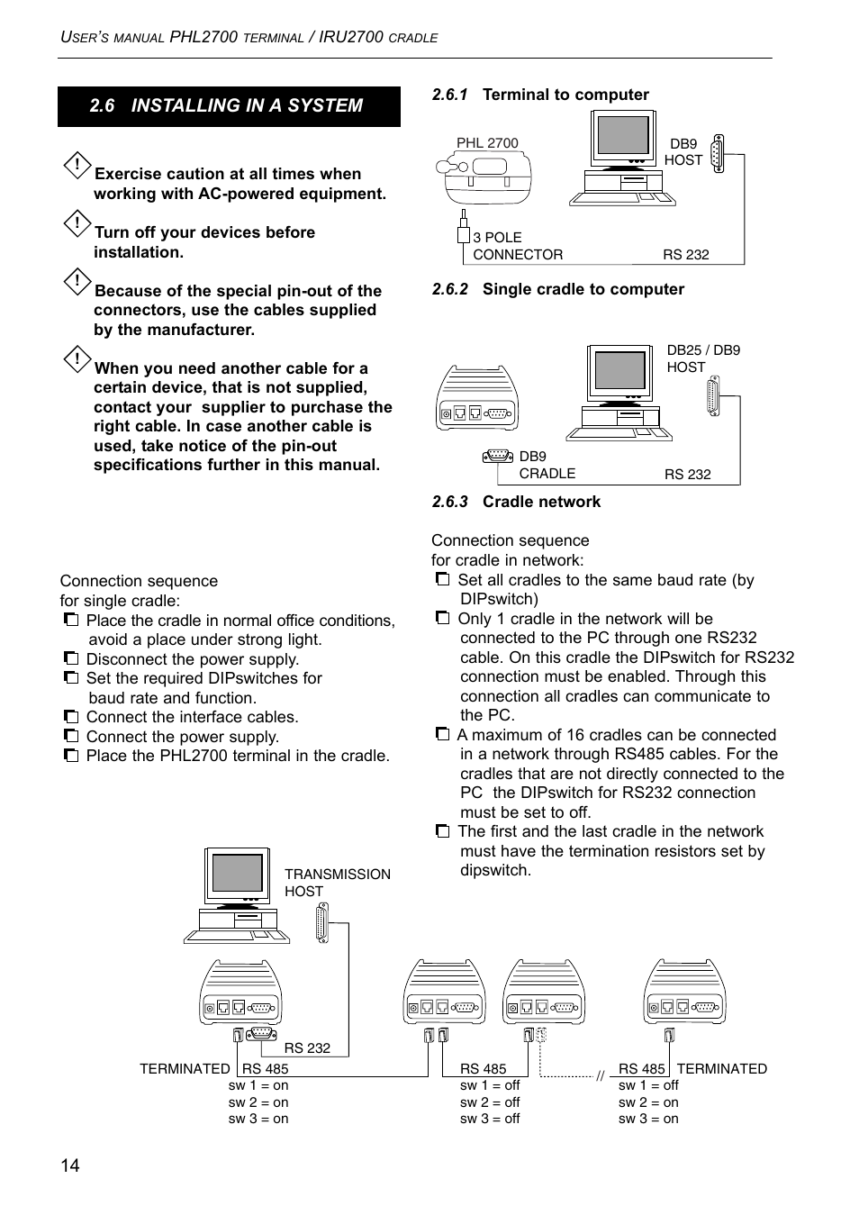 Opticon PHL 2700-RFDC User Manual | Page 14 / 24