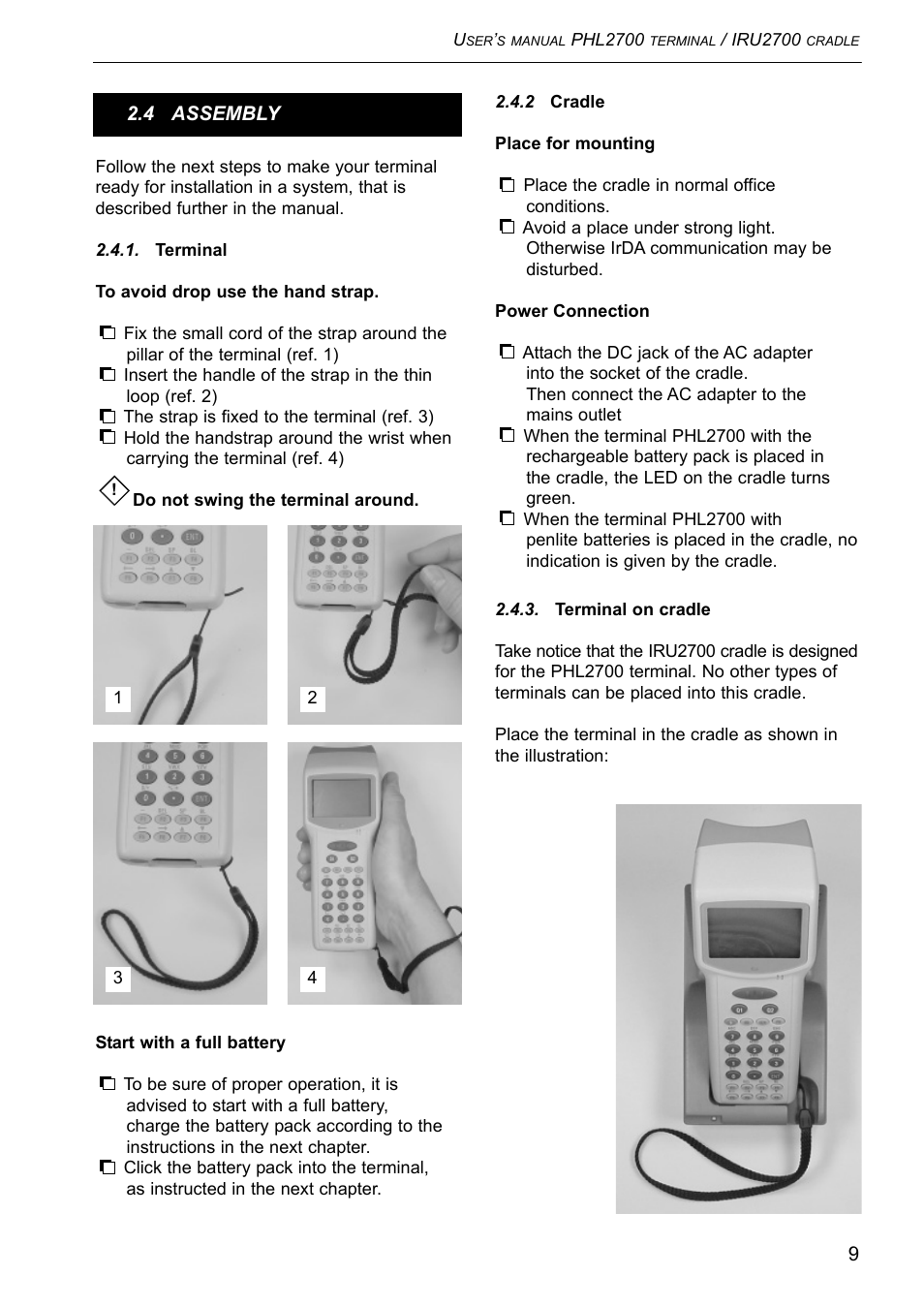 Opticon PHL 2700-RFDC User Manual | Page 9 / 24