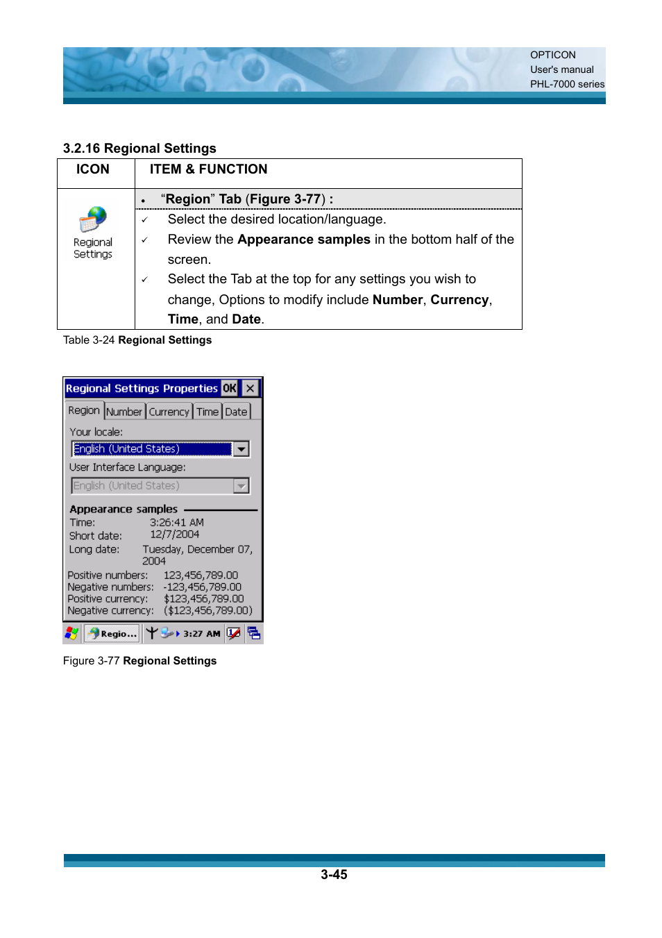 Opticon PHL 7200 User Manual User Manual | Page 108 / 168