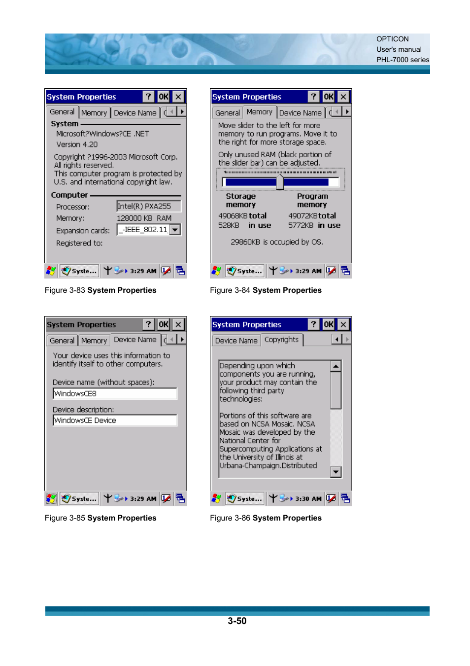 Opticon PHL 7200 User Manual User Manual | Page 113 / 168