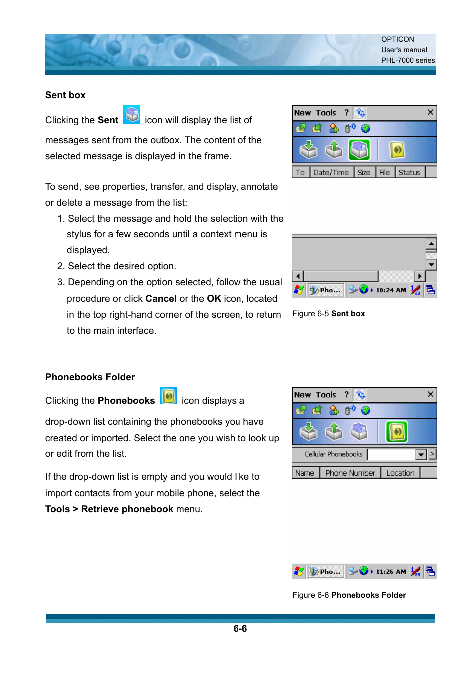 Opticon PHL 7200 User Manual User Manual | Page 149 / 168