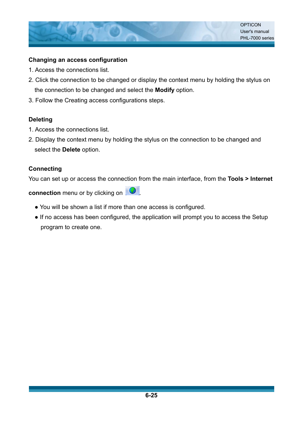 Opticon PHL 7200 User Manual User Manual | Page 168 / 168