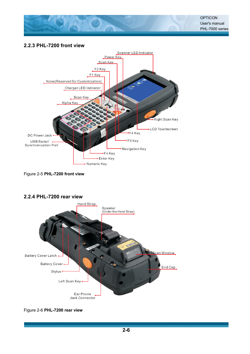 Opticon PHL 7200 User Manual User Manual | Page 25 / 168