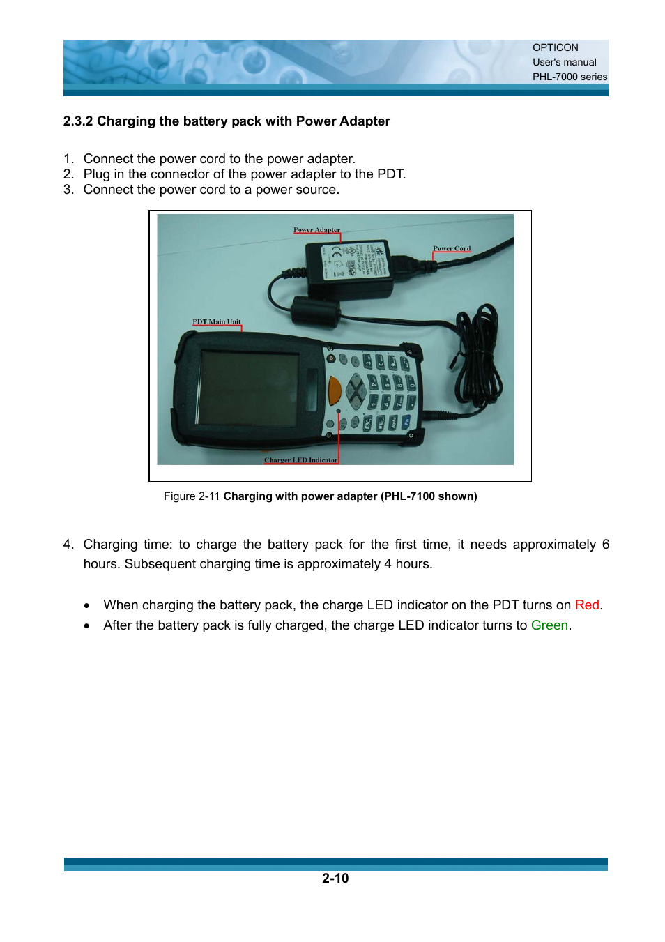Opticon PHL 7200 User Manual User Manual | Page 29 / 168