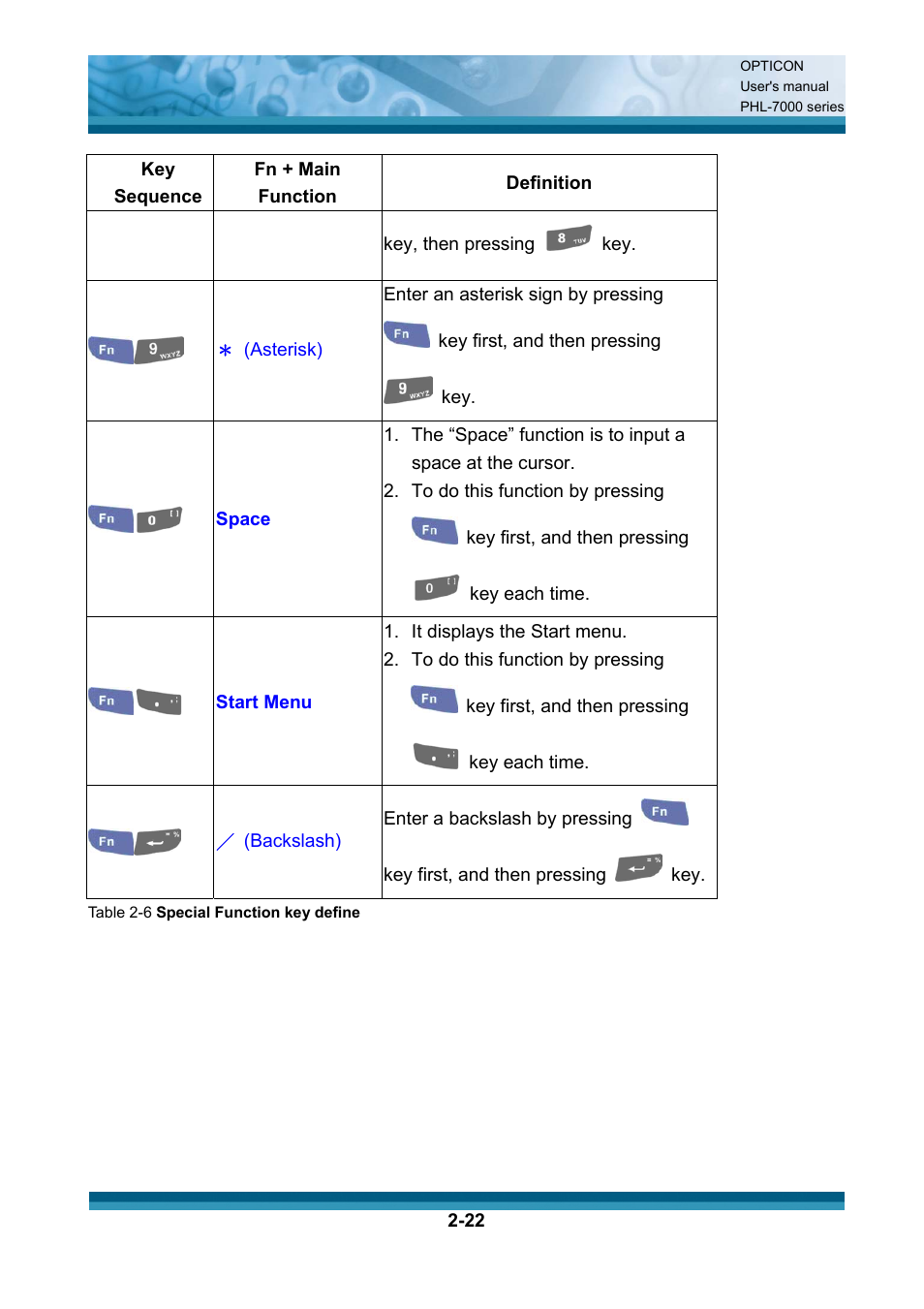 Opticon PHL 7200 User Manual User Manual | Page 41 / 168