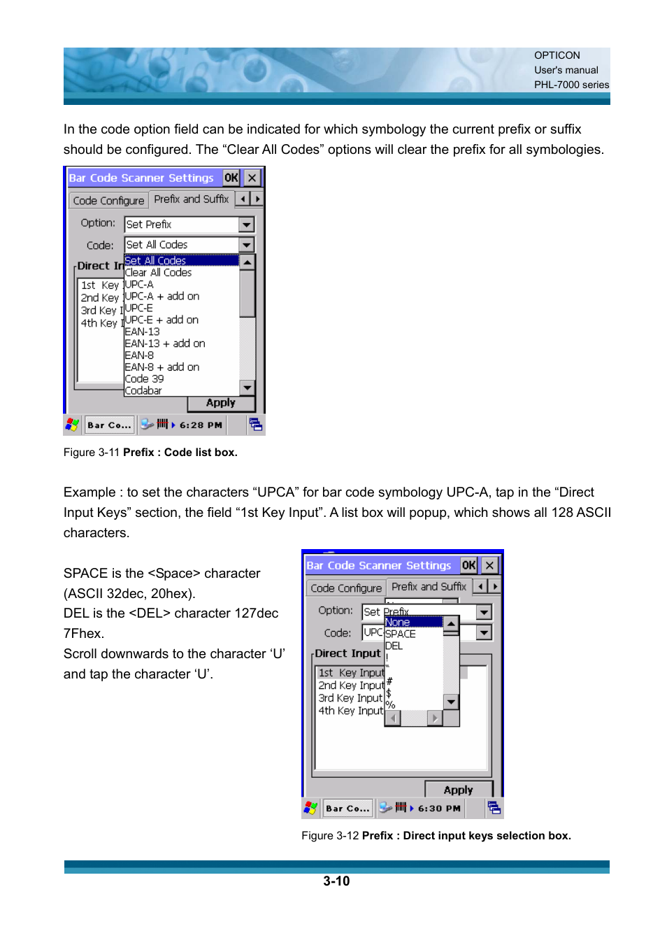 Opticon PHL 7200 User Manual User Manual | Page 73 / 168