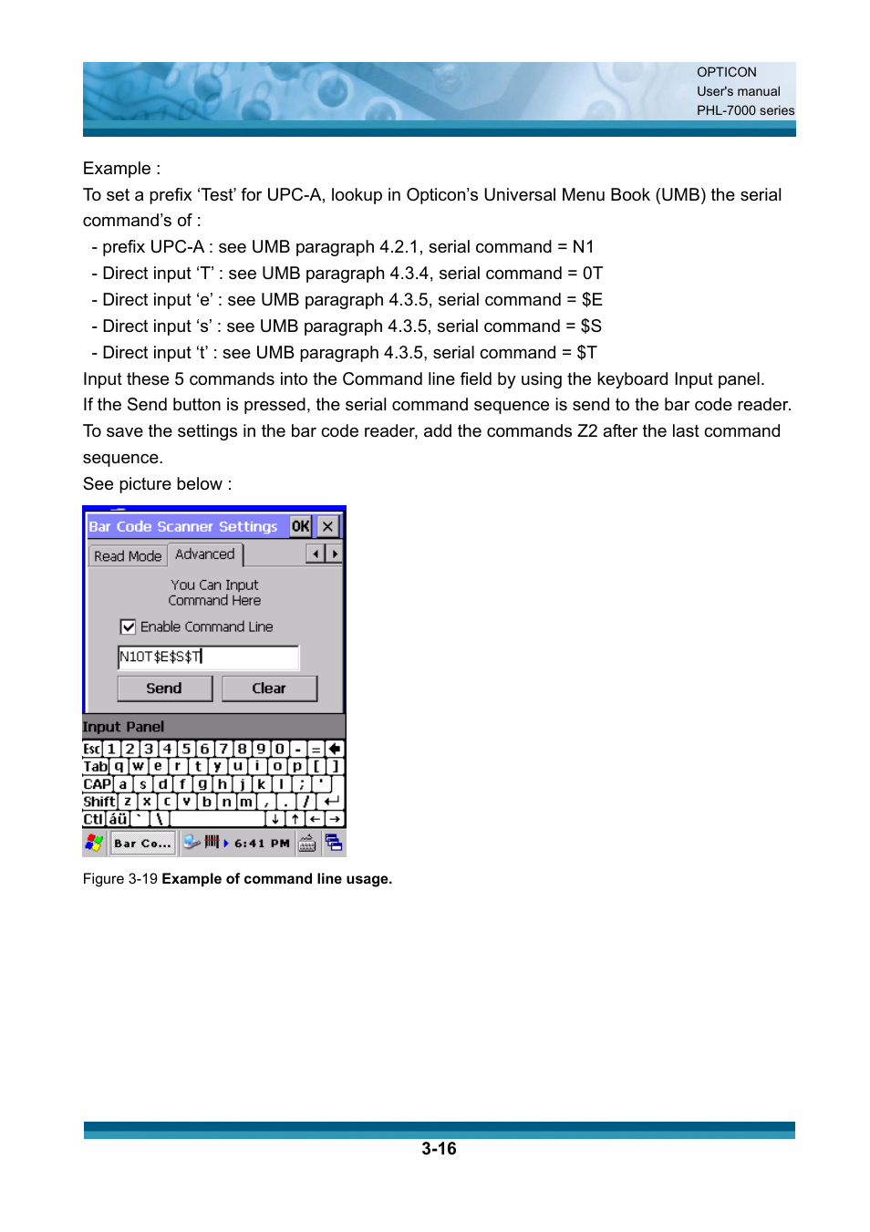 Opticon PHL 7200 User Manual User Manual | Page 79 / 168